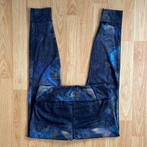 Reebok Oil Slick Lux Bold Leggings (M)